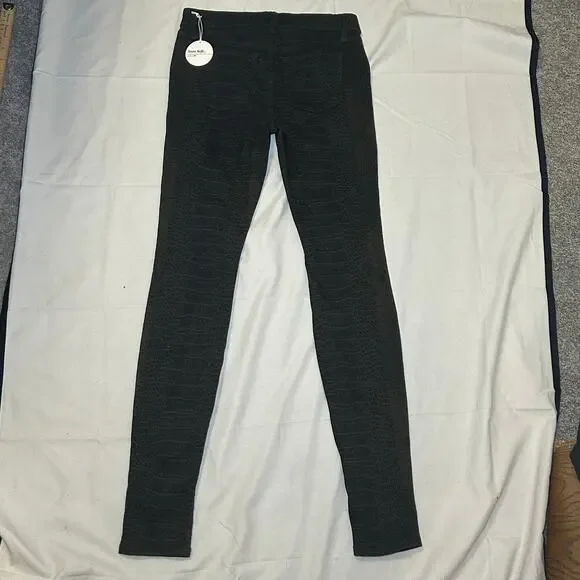Joe's Women's Size 29 Green Brown Snake‎ Print Mid Rise Jeggings Skinny Jeans - Picture 2 of 9